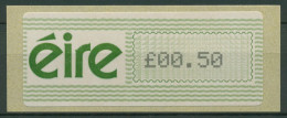Irland Automatenmarken 1990 Freimarke Einzelwert ATM 3 Postfrisch - Automatenmarken (Frama)