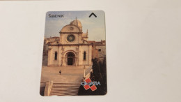 CROATIA-(4CROI)-ŠIBENIK-(1)-(50UNITS)-(GPT)-(4CRO1066149)-(tirage-89.898)-good Card - Croatia