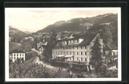AK Sachseln, Blick Auf Das Hotel Kreuz - Sachseln