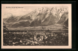 AK Buchs, Panorama Mit Den Drei Schwestern - Buchs