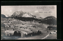 AK Wildhaus, Panorama Mit Säntis Und Schafberg - Wil