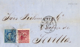 CARTA CON TEXTO 1878 - Briefe U. Dokumente