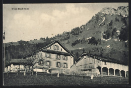 AK Gersau, Ober-Gschwend, Almhof Mit Familie Und Scheune - Gersau