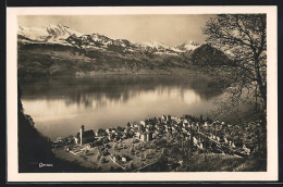 AK Gersau, Gesamtansicht Mit See Und Bergpanorama - Gersau