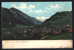 AK Zweisimmen, Ortsansicht - Zweisimmen