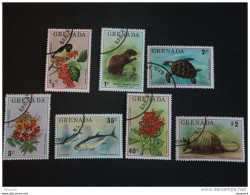 Grenada Grenade 1976 Faune Et Flore Yv 646-652 O - Antilles