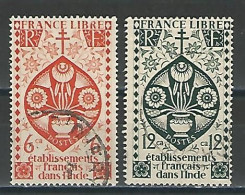 Inde Yv. 220, 221, Mi 222, 223 - Gebruikt