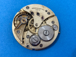 OROLOGIO DA TASCA POCKET WATCH CRONOMETRO VETO  PER RICAMBI. - Other & Unclassified