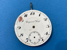 OROLOGIO DA TASCA POCKET WATCH CORGEMONT WATCH  PER RICAMBI. - Other & Unclassified
