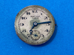 OROLOGIO MECCANISMO BERTHOUD GENEVE PER RICAMBI. - Other & Unclassified