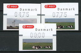 BT4-27  Timbres De Distributeur 3 Vignettes    A Saisir !!! - Machine Labels [ATM]
