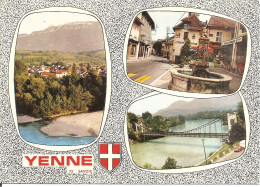 YENNE (73) Multivues (2 Scans)  CPSM  GF - Yenne