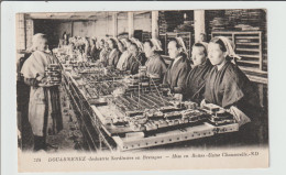 Delcampe - Finistère : DOUARNENEZ :  ,sardines Industrie ,mise  En Boite ,usine Chancerelle - Douarnenez