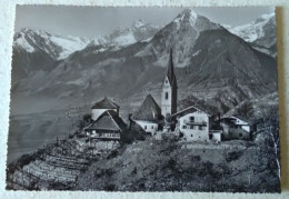 Delcampe - CPSM ITALIE MERAN MERANO San Giorgio Presso Scena TB Vue Générale Petit Village - Merano