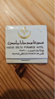 Boîte D'allumettes Egypte Kaoud Delta Pyramids Hotel Giza - Boites D'allumettes
