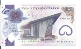 PAPOUASIE NEW GUINEA 5 KINA 2016 UNC P 51 A - Papua New Guinea