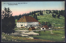 AK Cernier, Hotel De La Vue Des Alpes - Cernier
