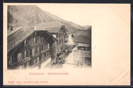 AK Guttannen, Grimselstrasse Im Ort - Guttannen