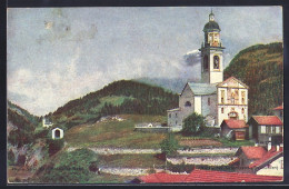 AK Tiefencastel, Kirche - Tiefencastel