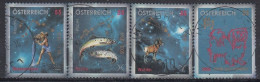 Delcampe - AUSTRIA 2568-2571,used - Astrologie