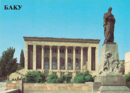 Azerbaijan - Baku - Monument To Fizuli - Printed 1985 - Aserbaidschan