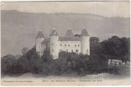 1907 C  Le Chateaux Vaudois - Champvent (en 1905) - (Suisse/Schweiz) - 1908 - Photographe Des Arts, Lausanne - Champvent 