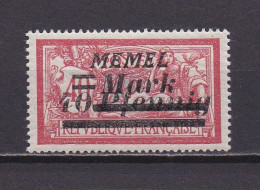 MEMEL 1922 TIMBRE N°84 NEUF** - Ongebruikt
