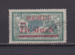 MEMEL 1922 TIMBRE N°89 OBLITERE - Usati