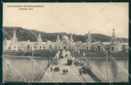 Torino Città Esposizione Facciata Padiglioni PIEGHINA Cartolina MZ9872 - Sonstige & Ohne Zuordnung