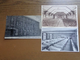3 Cartes De Pensionnat St Joseph, Givry, Vue Des Premières Classes --> Onbeschreven - Quevy