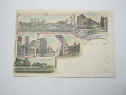 Brumath  , Schöne  Karte  Um 1898 - Brumath