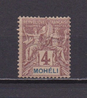MOHELI 1906 TIMBRE N°3 NEUF AVEC CHARNIERE - Ongebruikt