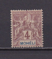 MOHELI 1906 TIMBRE N°3 NEUF AVEC CHARNIERE - Ongebruikt