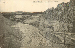 Delcampe - ARGENTEUIL  Les Carrières à Plâtre - Argenteuil