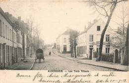 BELGIQUE - Auderghem - Trois Tilleuls - Restaurant - Bâtiment - Attelage Cheval - Charrette - Carte Postale Ancienne - Auderghem - Oudergem