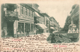 ALLEMAGNE - Bad Homburg - Louisenstrasse - Boutique - Laiterie - Métier - Attelage - Animé - Carte Postale Ancienne - Bad Homburg