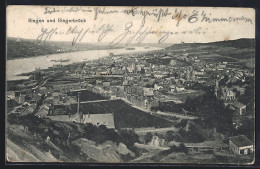 AK Bingen / Rhein, Bingen Und Bingerbrück Mit Rheinblick - Bingen