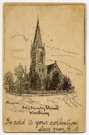 WORTHING : HOLY TRINITY CHURCH (HOWARD) / MIDHURST, IPING COTTAGE (WARREN) - Worthing