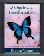 Jeu De L'Oracle De La Transformation Avec 44 Cartes Oracle + Livret Explicatif Doreen Virtue Papillon En TB.Etat - Andere & Zonder Classificatie