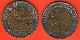 Azerbaijgian 50 Qapik 2011 Bimetallic Coin - Azerbeidzjan