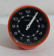 84222 Orologio Sveglia Da Tavolo Design Vintage - Fichter - Germany PER RICAMBIO - Alarm Clocks