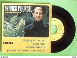 Pourcel Franck 45T EP Singing In The Rain (pub Krema)  1960 - Instrumental