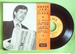 Jan André & Flora 45T EP Les Amants D'un Jour 1956 - Instrumental