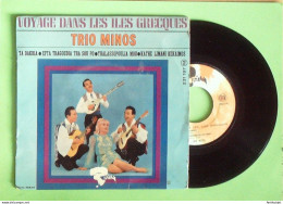 Trio Minos 45T EP Ta Dakria Chants Grecs (languette) - Instrumental