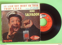 Salvador Henri 45T EP Le Lion Est Mort Ce Soir (languette) 1960 - Jazz