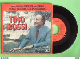 Rossi Tino 45T SP Ma Dernière Chanson 1977 - Jazz
