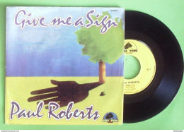 Roberts Paul 45T SP Give Me A Sign 1975 - Jazz