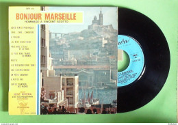 Rivera José 45T EP Bonjour Marseille Hommage à Vincent Scotto (languette) - Jazz
