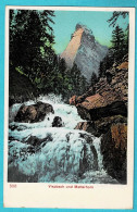 * Vispbach (Viège - Wallis - Suisse - Schweiz) * (nr 508 - Colorisée) Matternhorn, Les Alpes, Vue Générale, Old - Viège