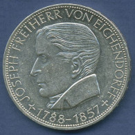 Deutschland 5 DM 1957 Joseph Freiherr V. Eichendorff, J 391 Ss-vz (m6589) - 5 Marchi